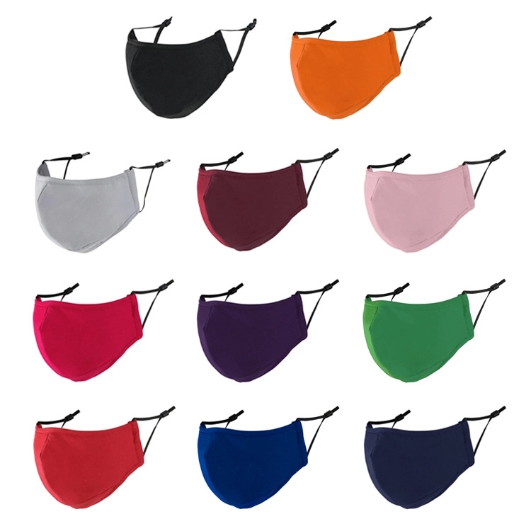 100% Cotton Reusable Custom Face Mask with Adjustable Straps 3