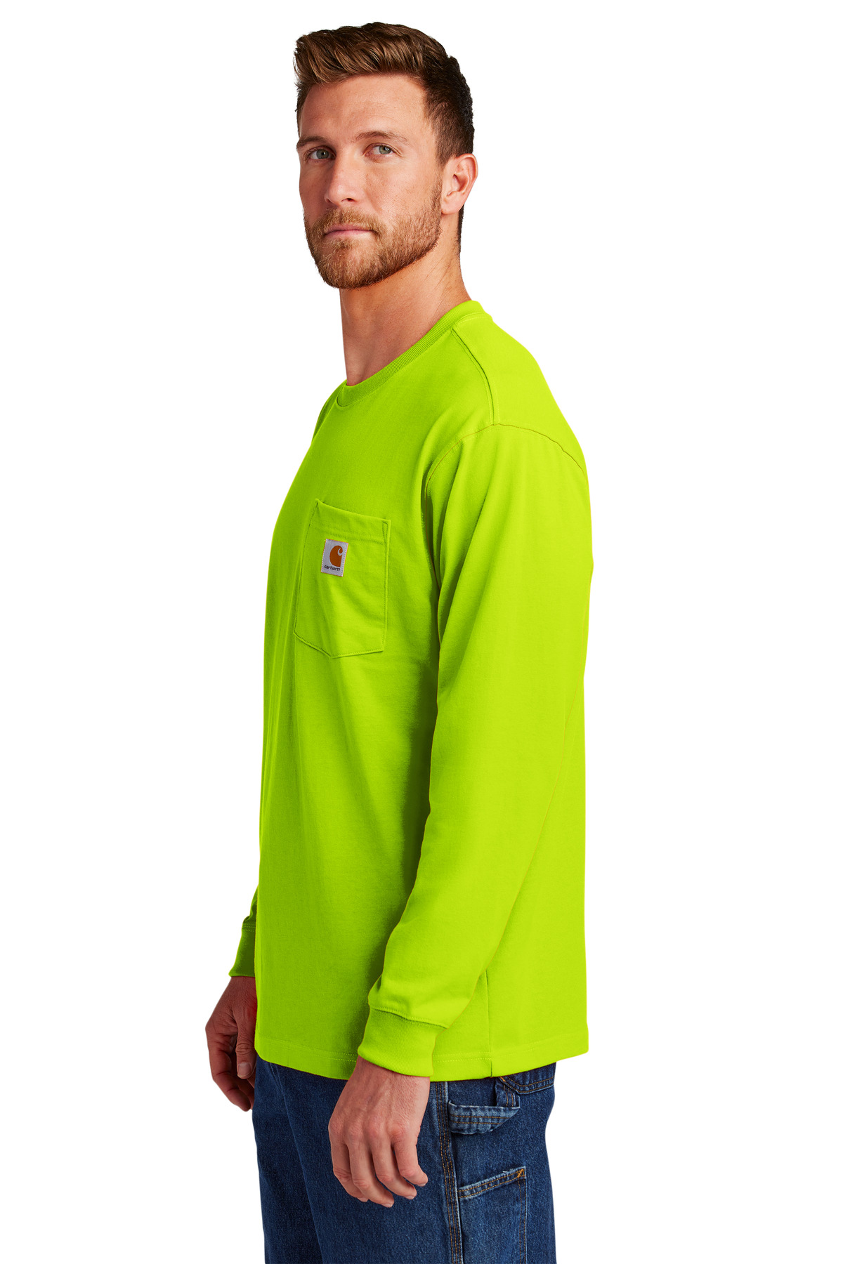 Carhartt Workwear Pocket Long Sleeve T-Shirt. CTK126 25