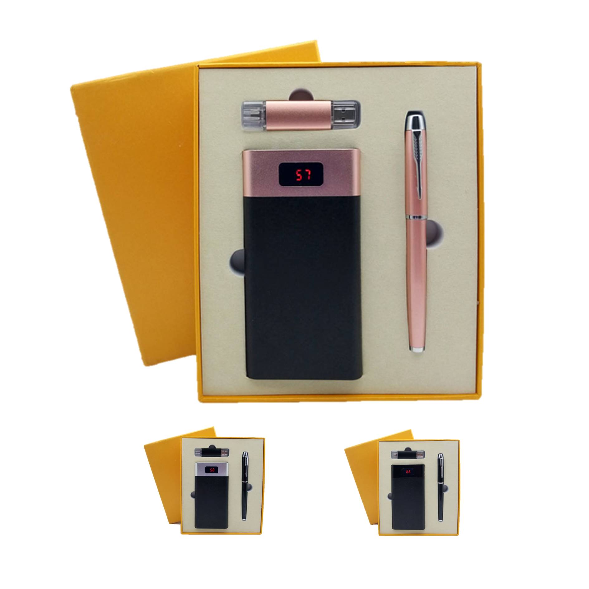 Business Gift Set Usb Drive Power Bank Pen 2