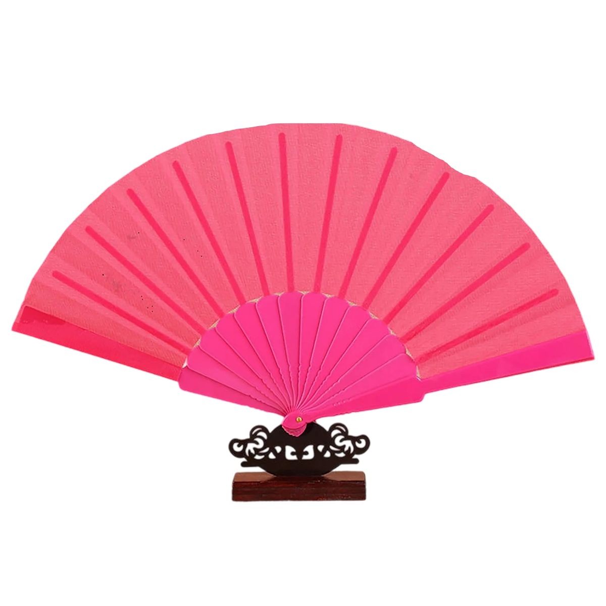 9.1 inches x 16.5 inches Plastic Handheld Fan, Customizable with Logo Imprint 4