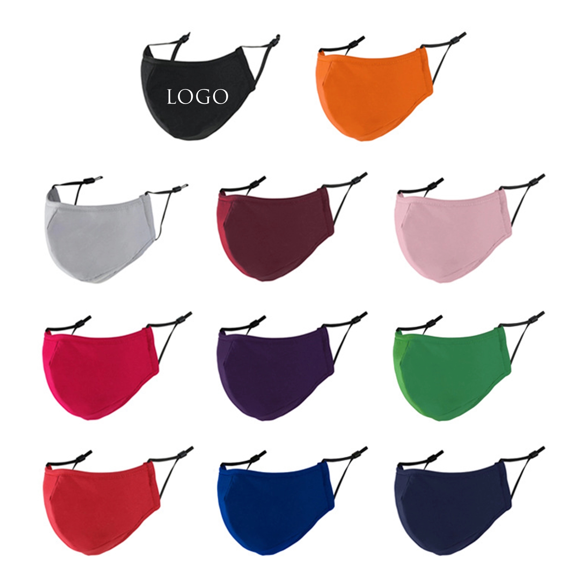 Reusable Cotton Face Mask MOQ 50PCS 3