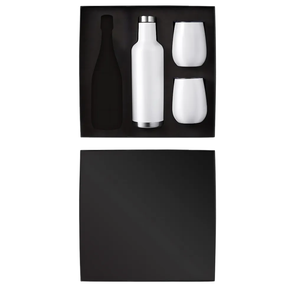 Wine Growler & Tumbler Luxury Gift Set with Bottle Slot 4