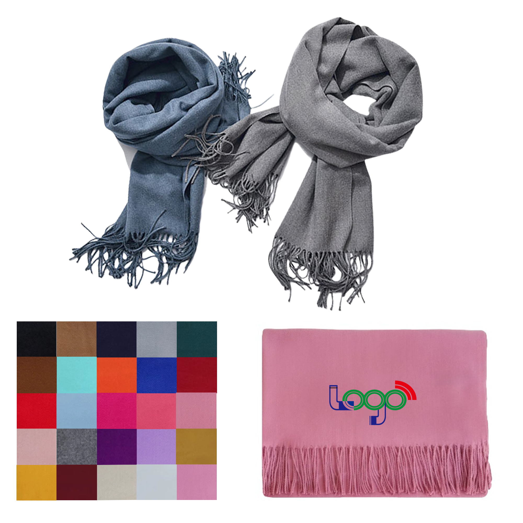 Winter Scarf for Women Men Cold Weather 2