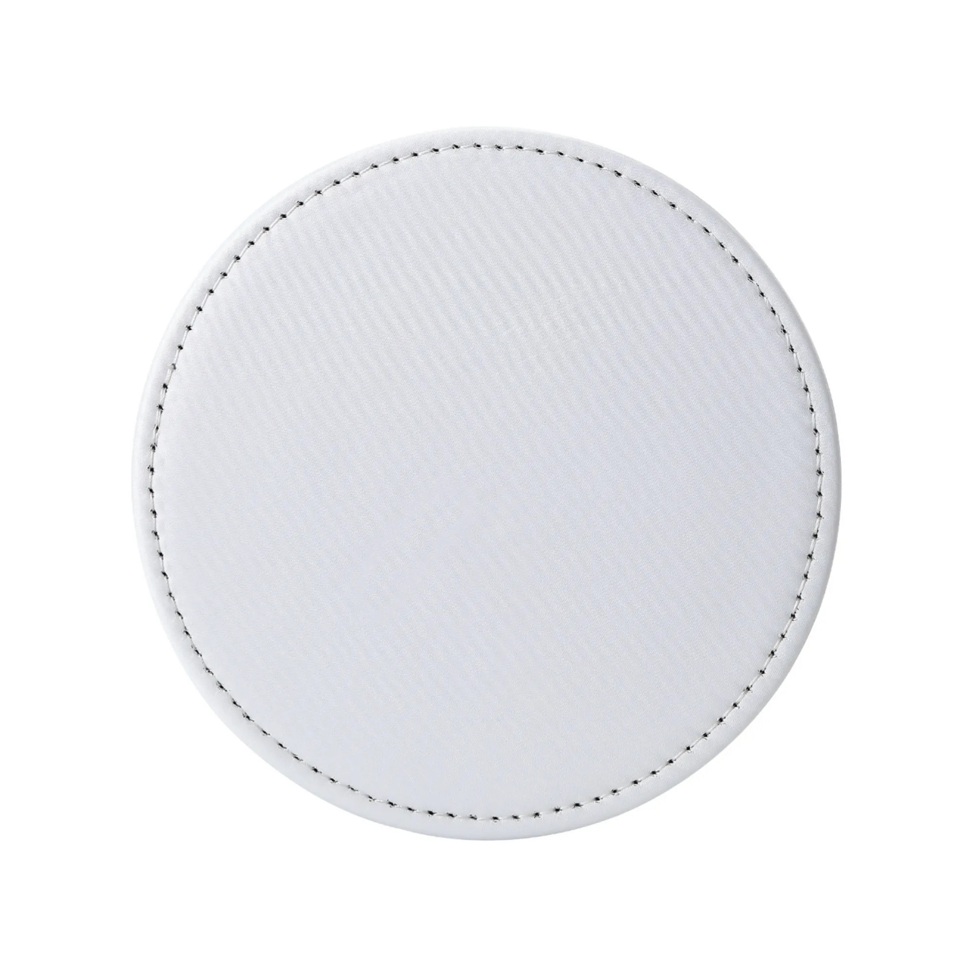 Premium PU Leather Coaster with Sewn Edge 5