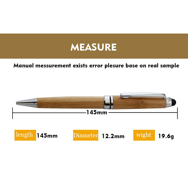 Bamboo 2 in 1 Capacitive Stylus Ballpoint Pen 5