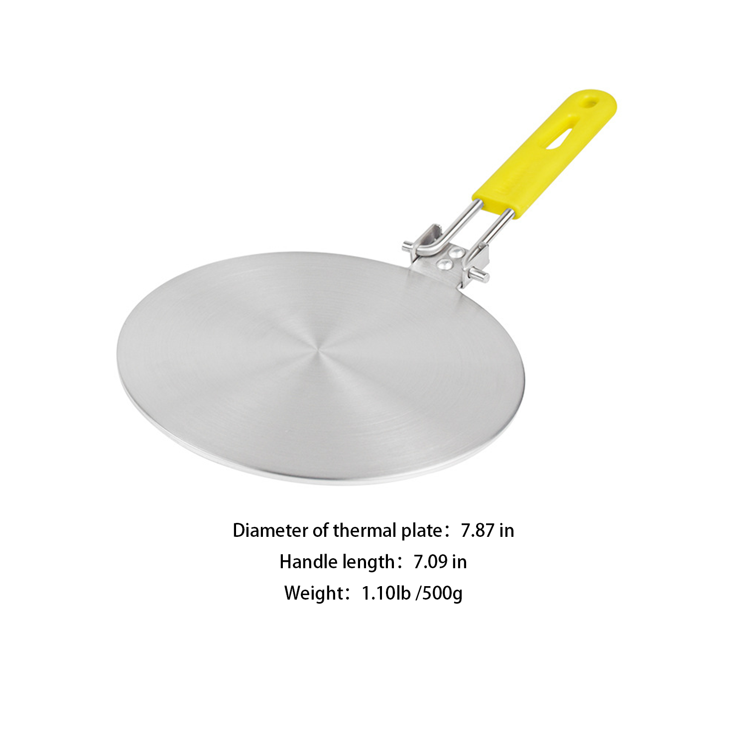 Stainless steel induction plate 5
