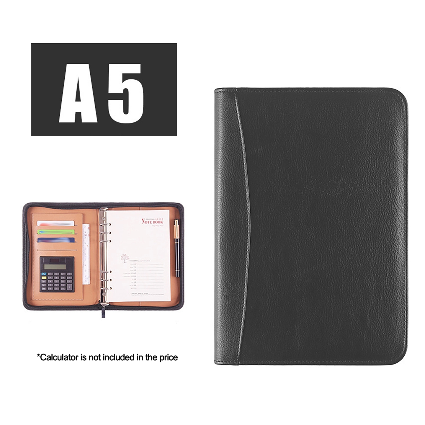 Tech Portfolio with Zipper 3
