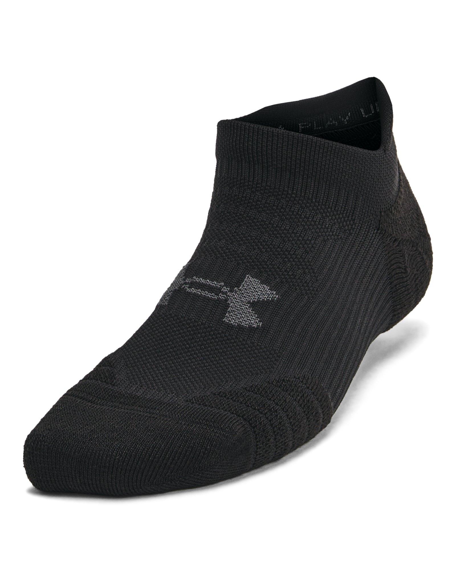 UA Play Up Women's 3-Pack No Show Tab Socks 2