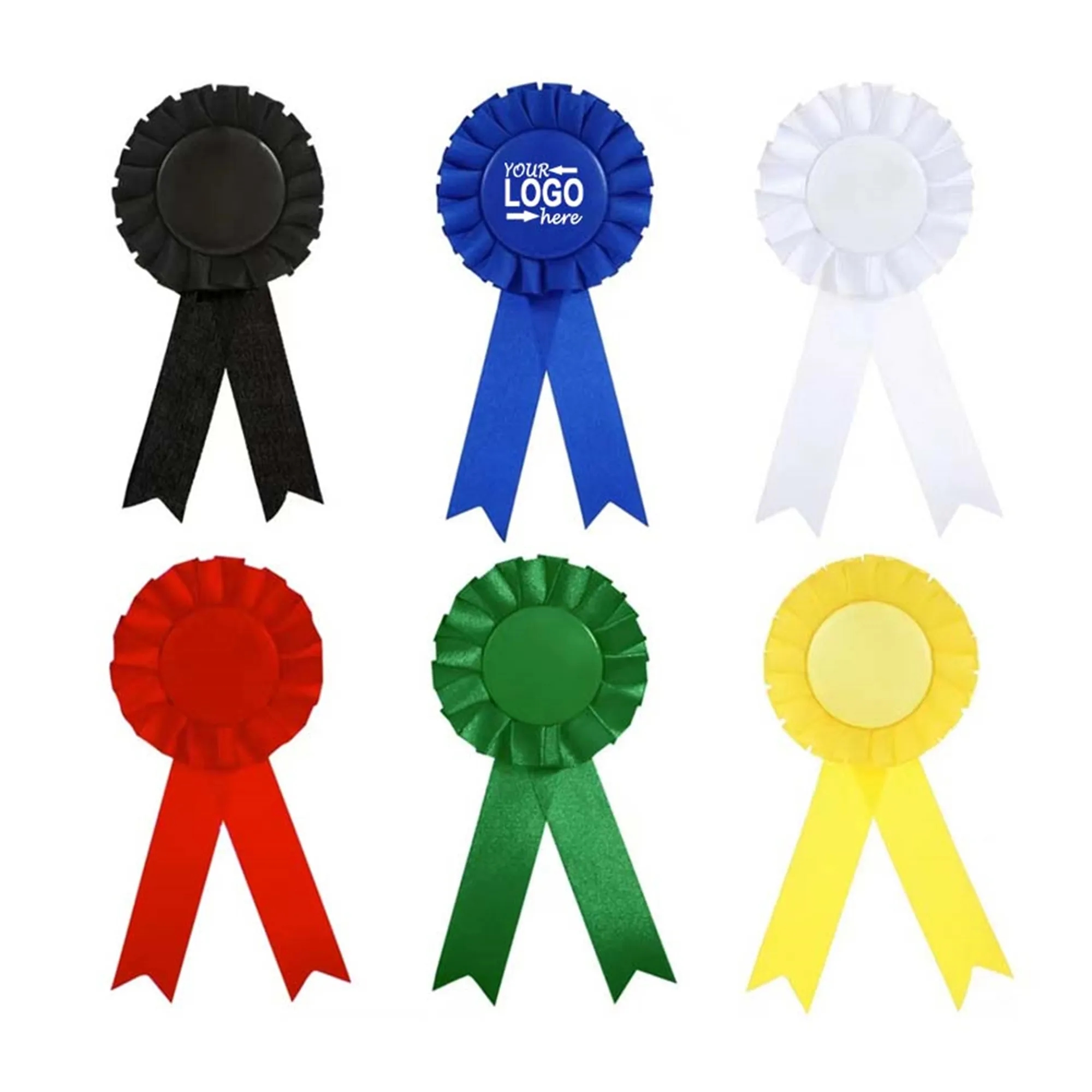 Award Ribbon Rosette Set 3