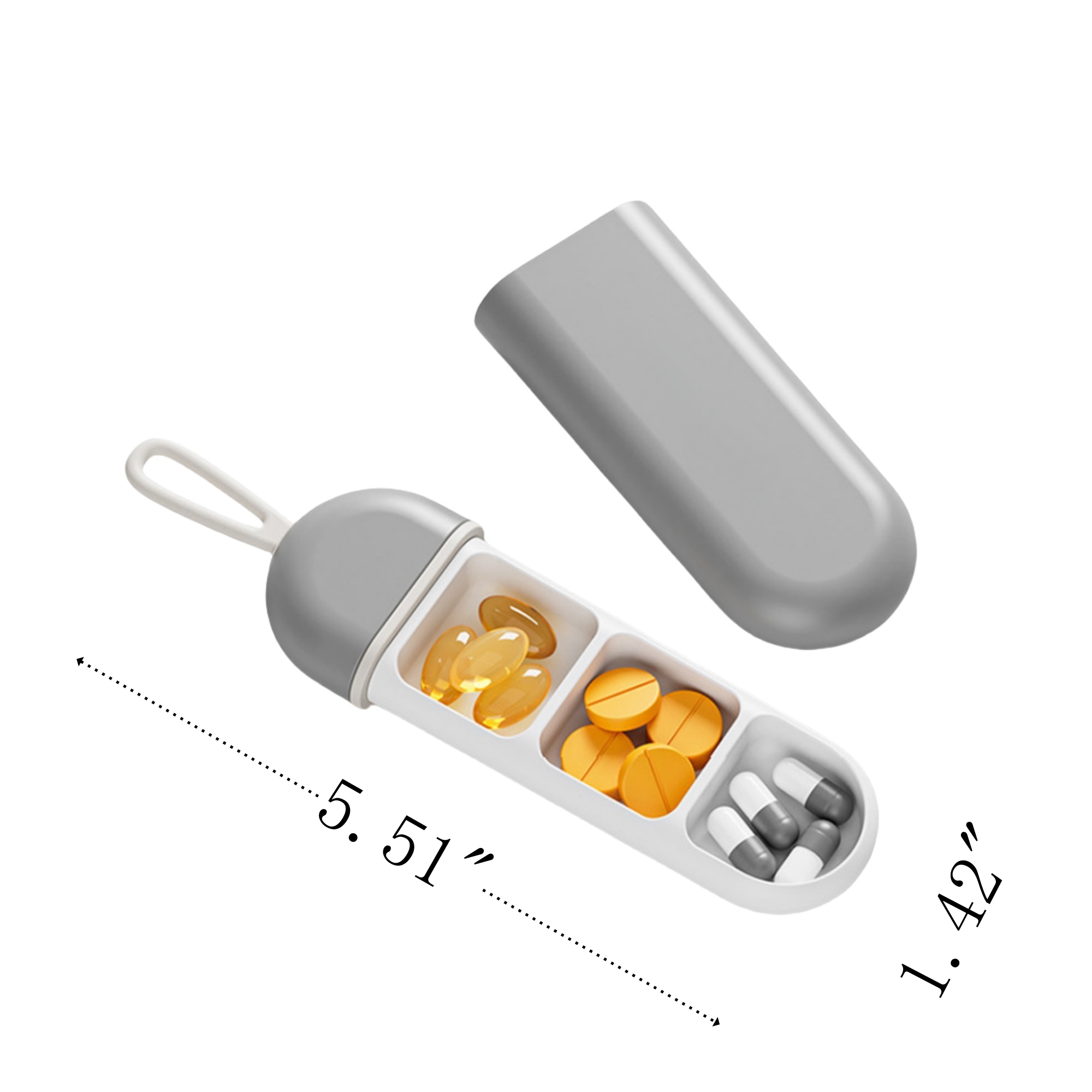 Portable Pill Organizer 1