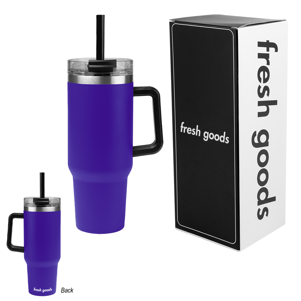 Fresh Goods 40 Oz. Intrepid Stainless Steel Tumbler 22