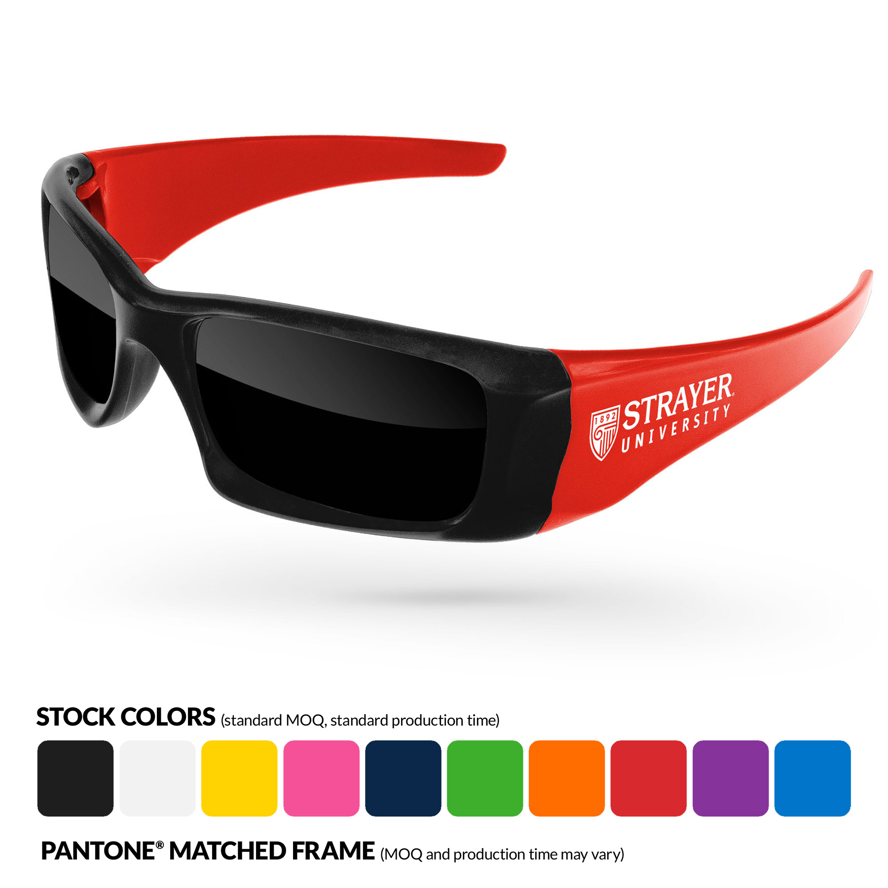 2-Tone Wrap Sunglasses 4