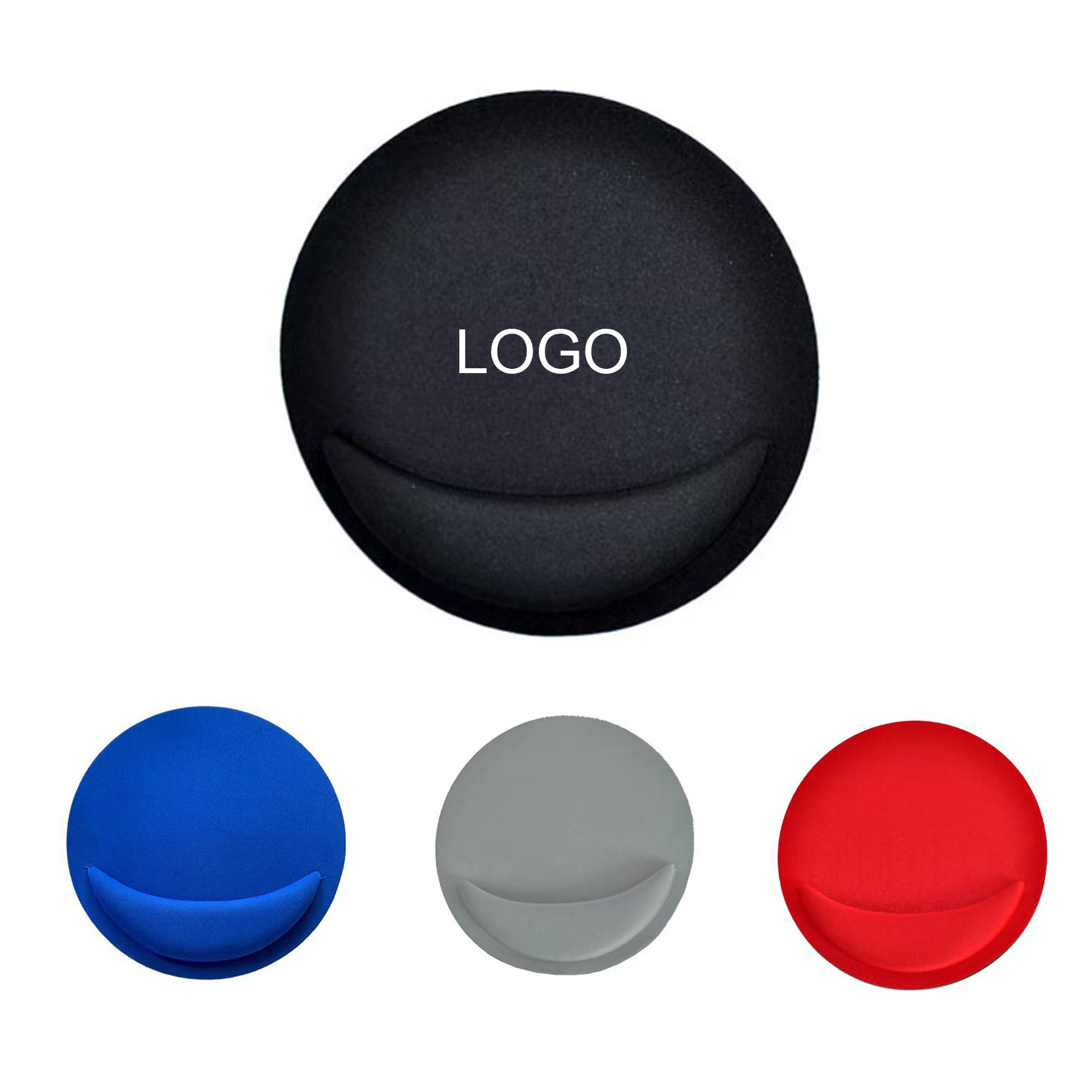 Round Mouse Pad With Wrist Rest 2