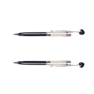 Plated Metal Color Pen With Crystal 16