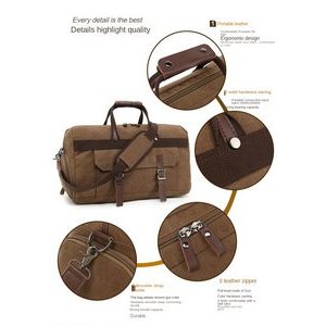 Big Capacity Canvastravel Duffel Bag 5