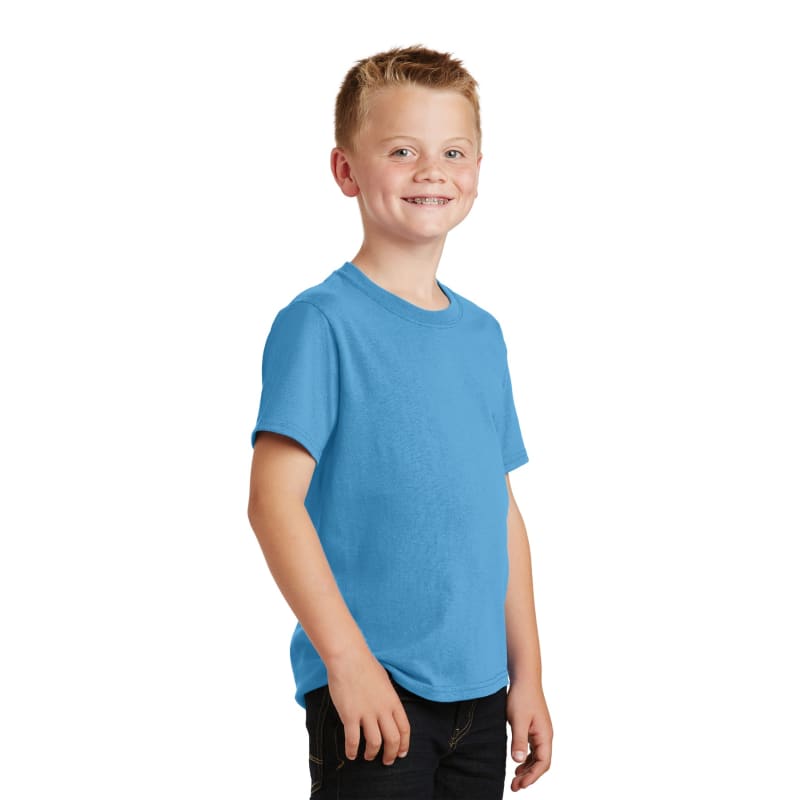 Port & Company - Youth Core Cotton Tee. 17