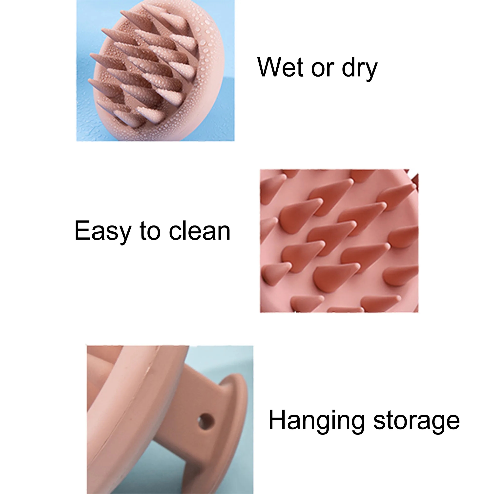 Silicone Scalp Massager Shampoo Brush 4