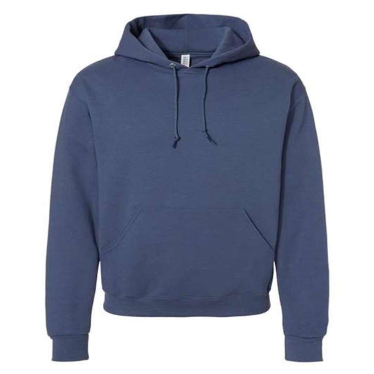 NuBlend Hooded Pullover Denim Small, custom hoodie or sweatshirt with logo imprint 2