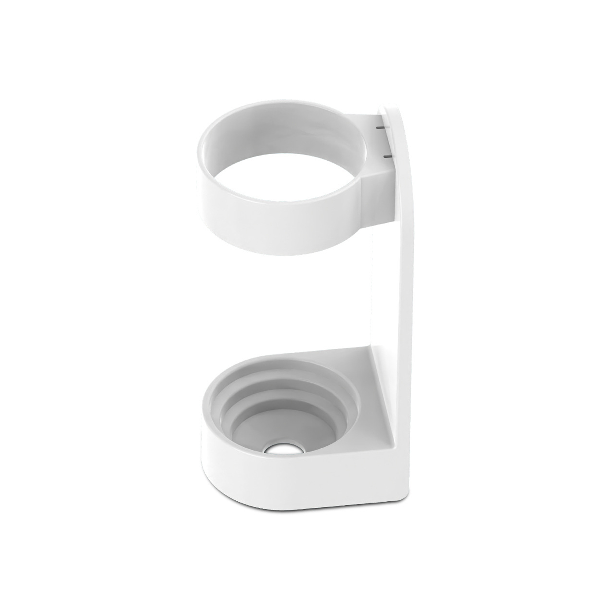 Wall Mount Electric Toothbrush Holder With Adhesive Back 3