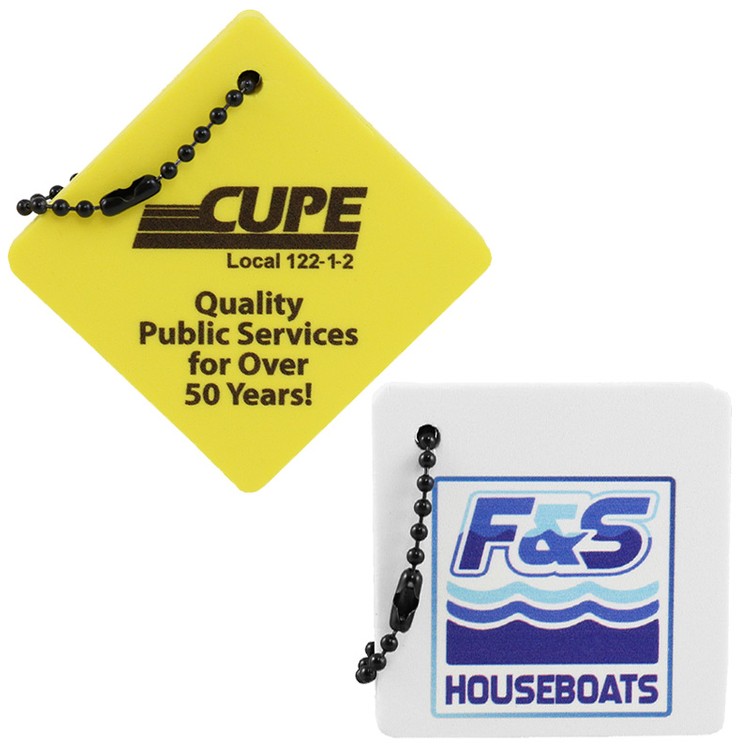 2 1/2" Square Key Tag 5
