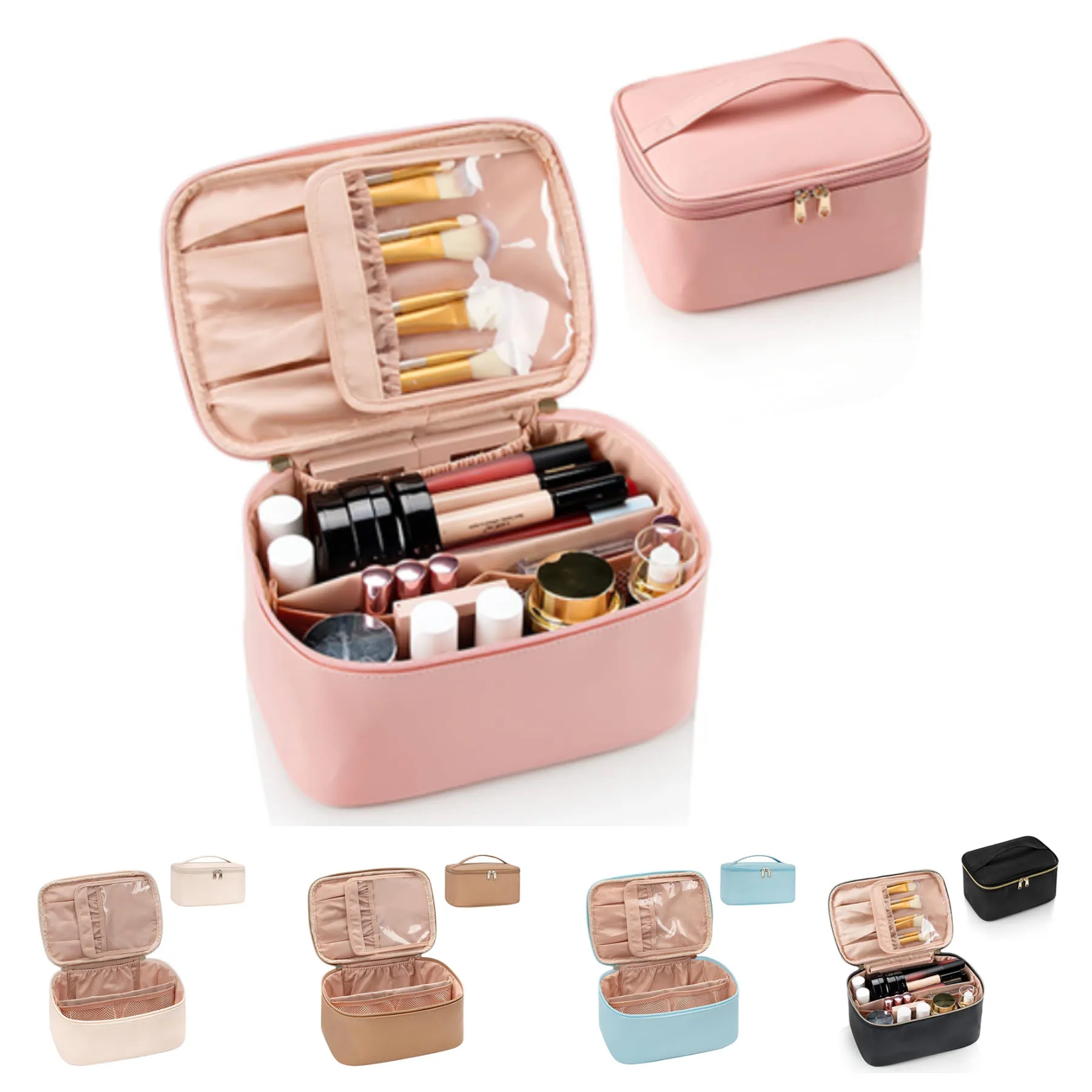 Large Capacity Portable Makeup Bag 1