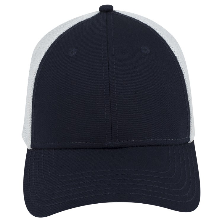 OTTO CAP® OTTO FLEX® Fitted 6 Panel Low Profile Mesh Back Trucker Hat 41