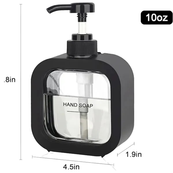 10oz Translucent Plastic Pump Bottle 6