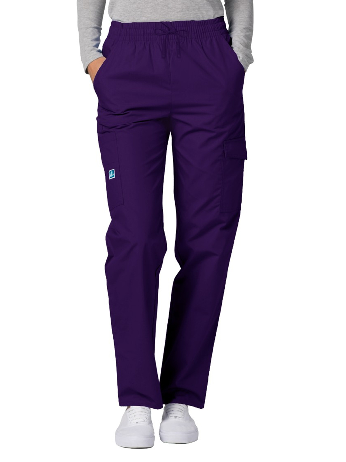Adar - Universal - Women's Natural-Rise Multipocket Cargo Tapered Leg Pant 5