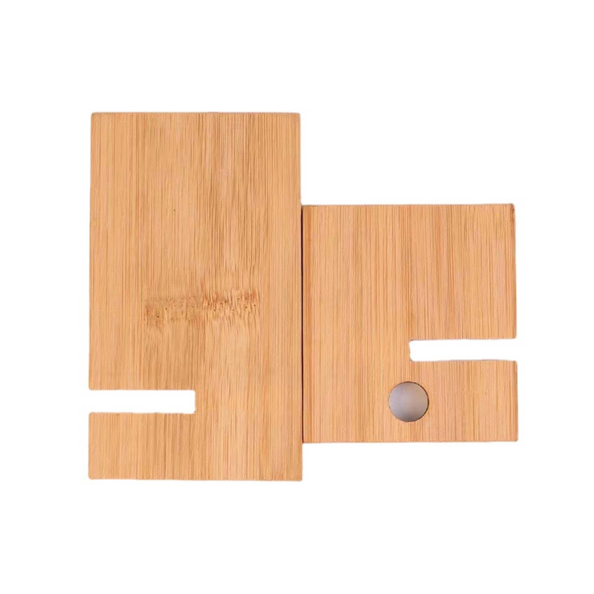 Bamboo Mobile Phone Holder Stand 3