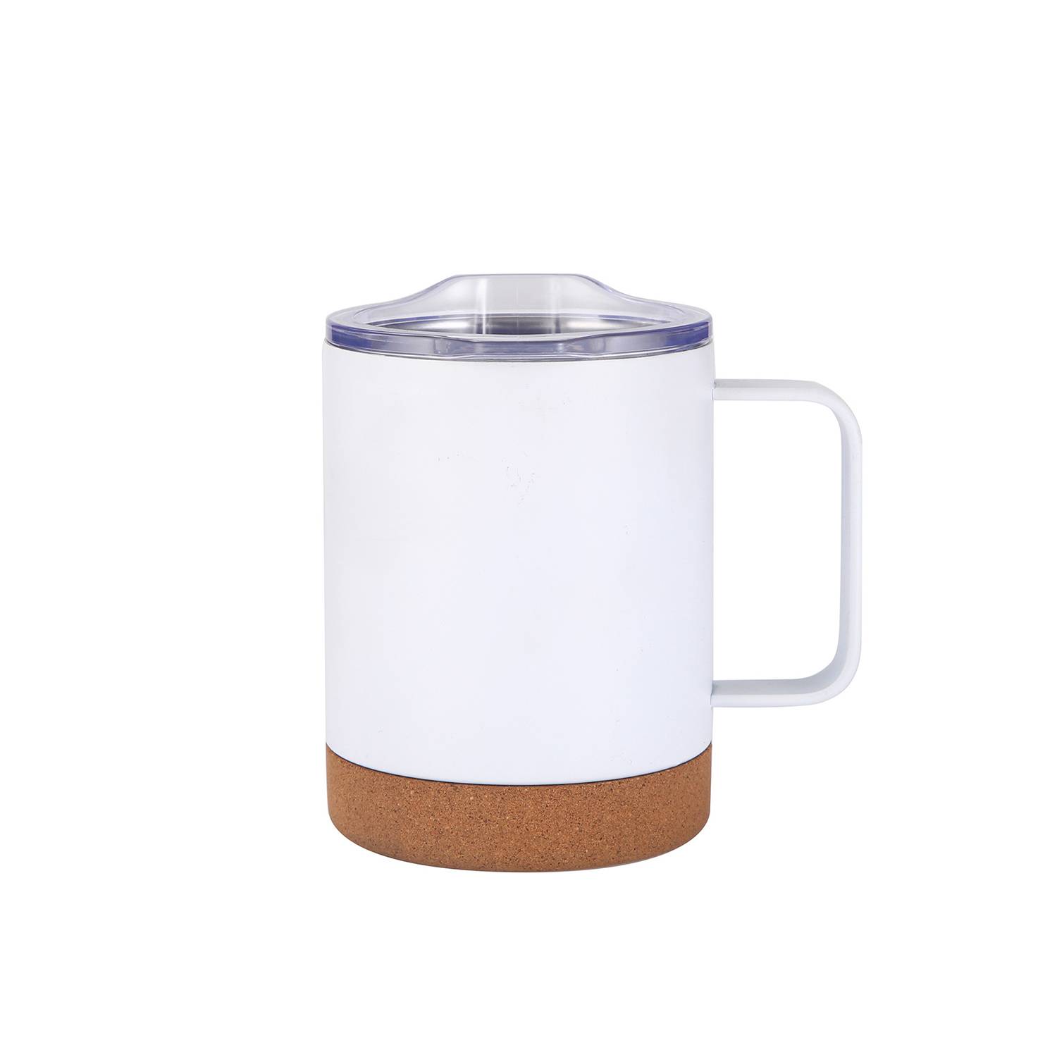 Double Layer Stainless Steel Mug w/ Cork Base Pad 3