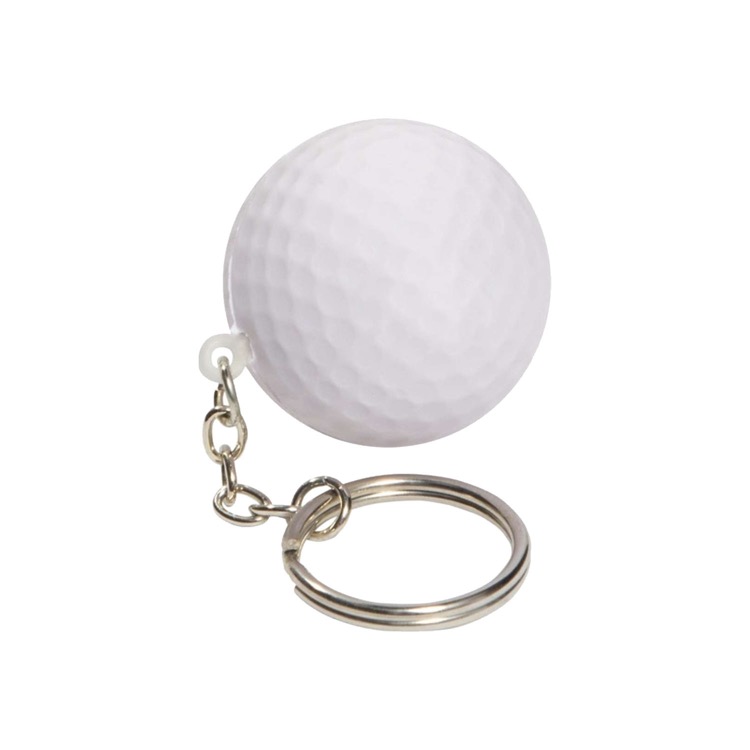 Stress Golf Ball Key Ring 2