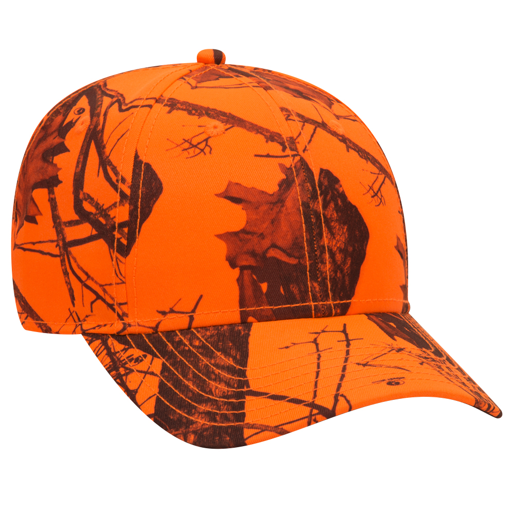 OTTO CAP® Mossy Oak Camouflage 6 Panel Low Profile Baseball Cap 12