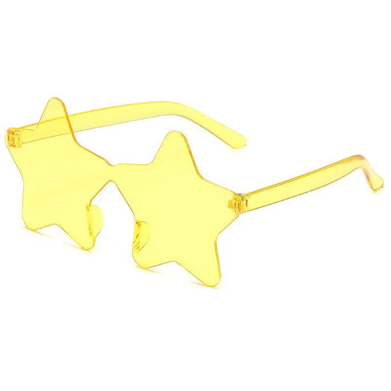 Star Shaped Rimless Sunglasses 1