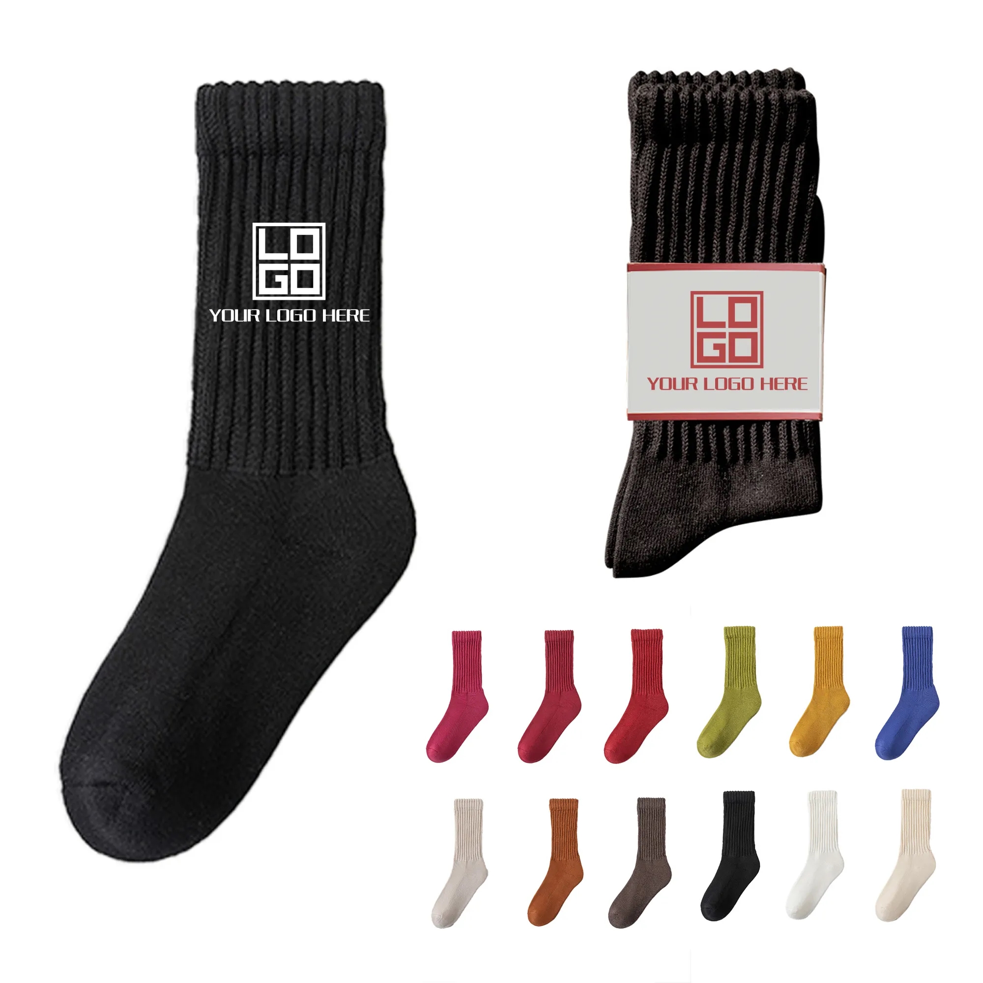 Super Soft Moisture Wicking Crew Socks 1