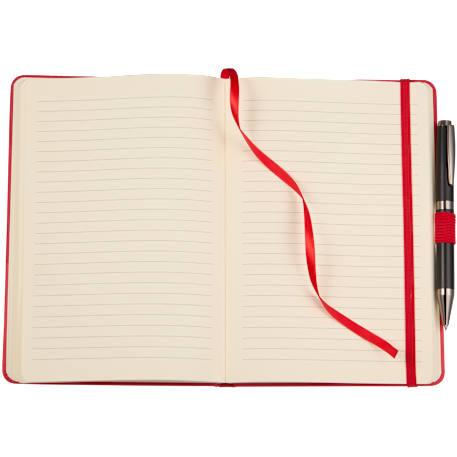 5.5" x 8.5" FSC® Recycled Ribbed Bound Journal 88
