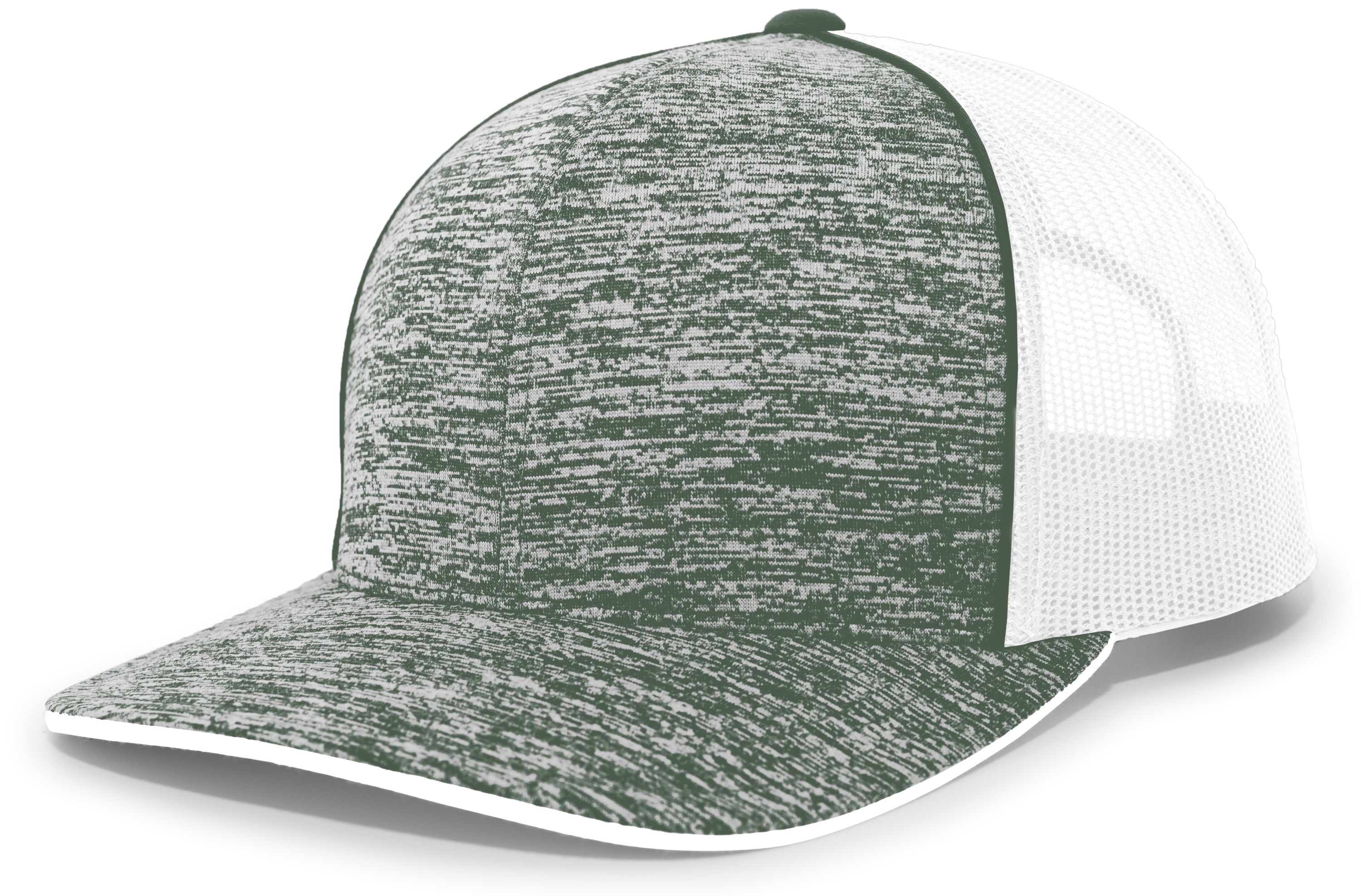 Aggressive Heather Trucker Snapback Cap 3