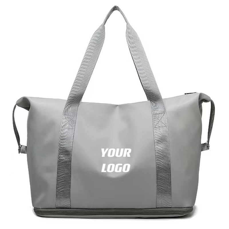 Expandable Sports Tote Gym Bag With Wet Pocket For Women 12
