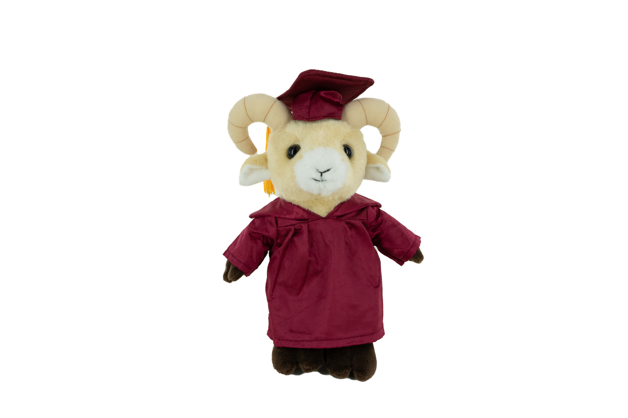 Plush Ram with Graduation Cap / Gown