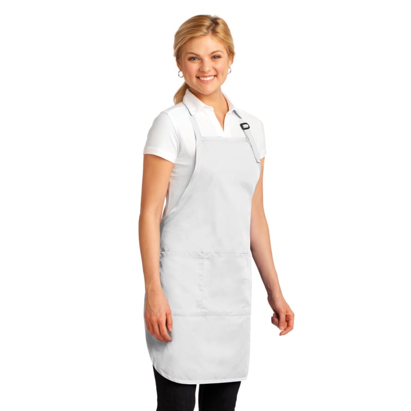 Port Authority Easy Care Full-Length Apron With Stain Release. 9