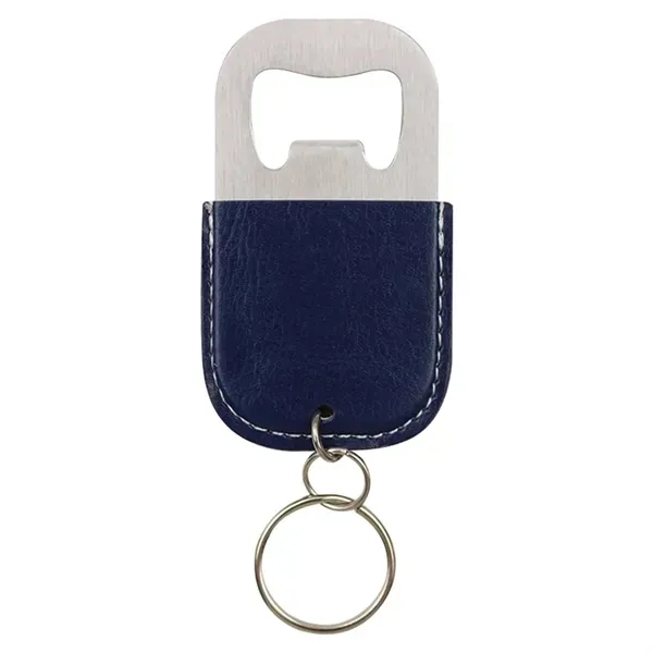 Leather Keychain Bottle Opener - Multi-functional Accessory 5