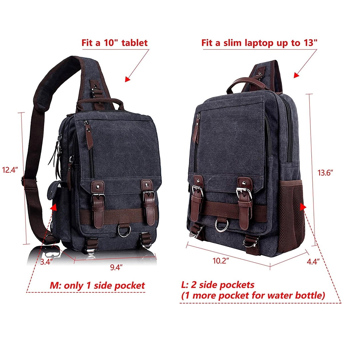 Canvas Messenger Bag 2