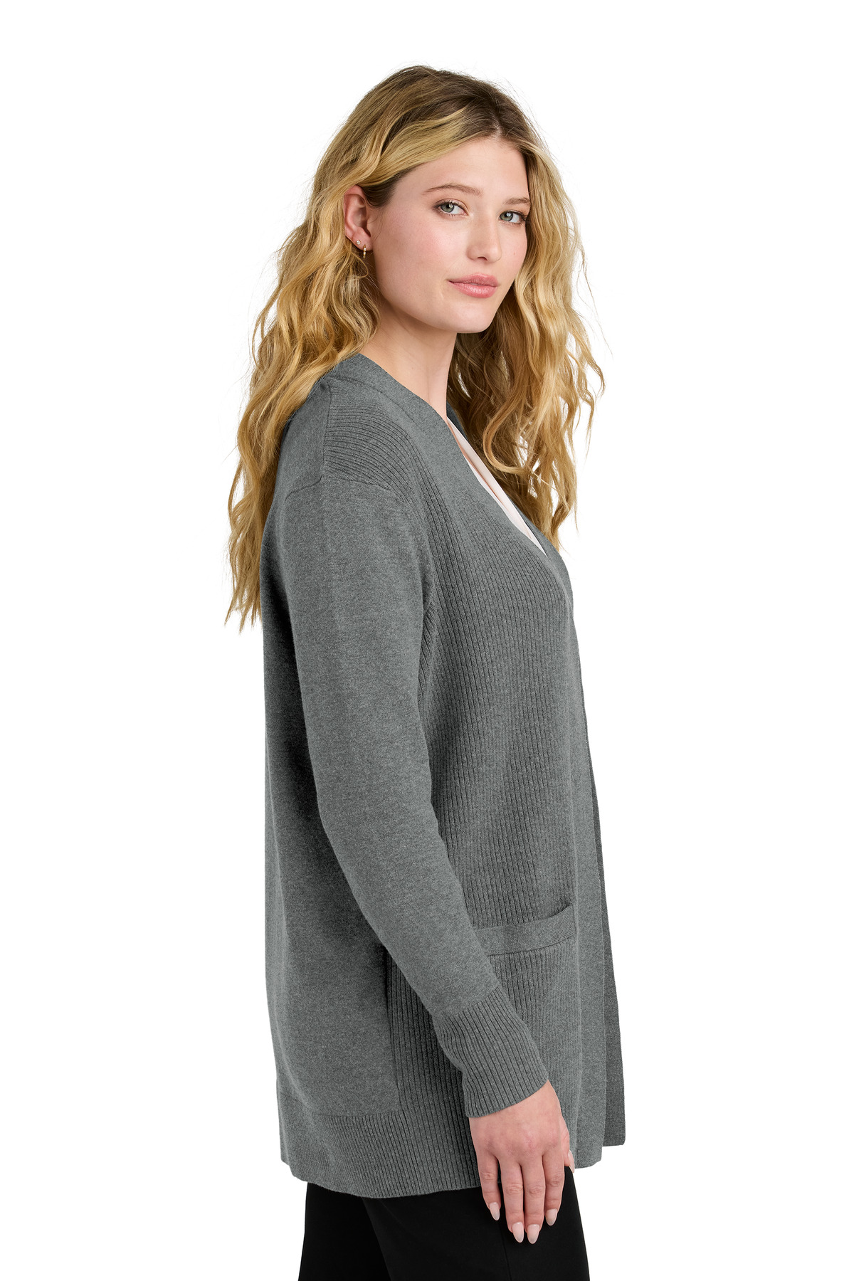 Port Authority Women's Easy Care Open-Front Cardigan Sweater LSW2890 37