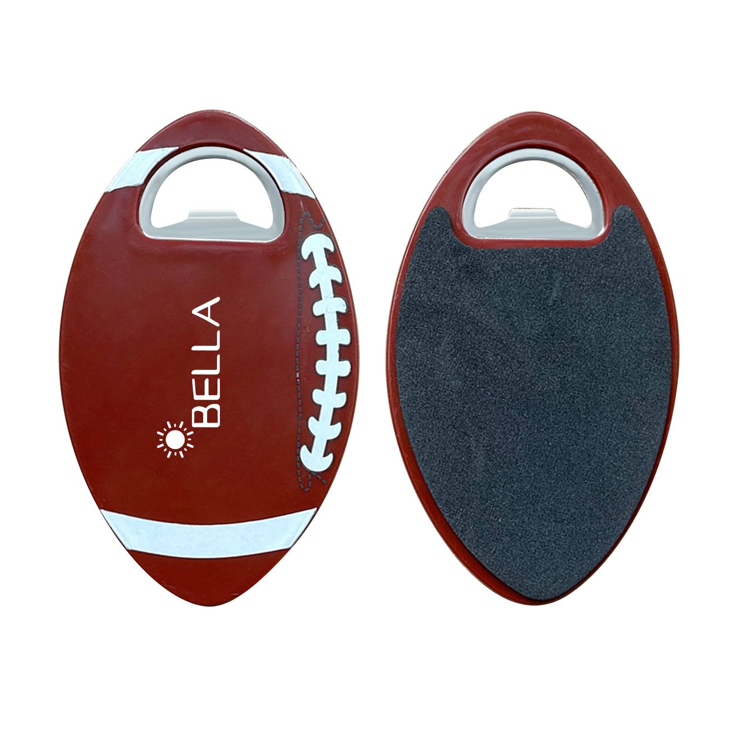 Rugby beer bottle opener