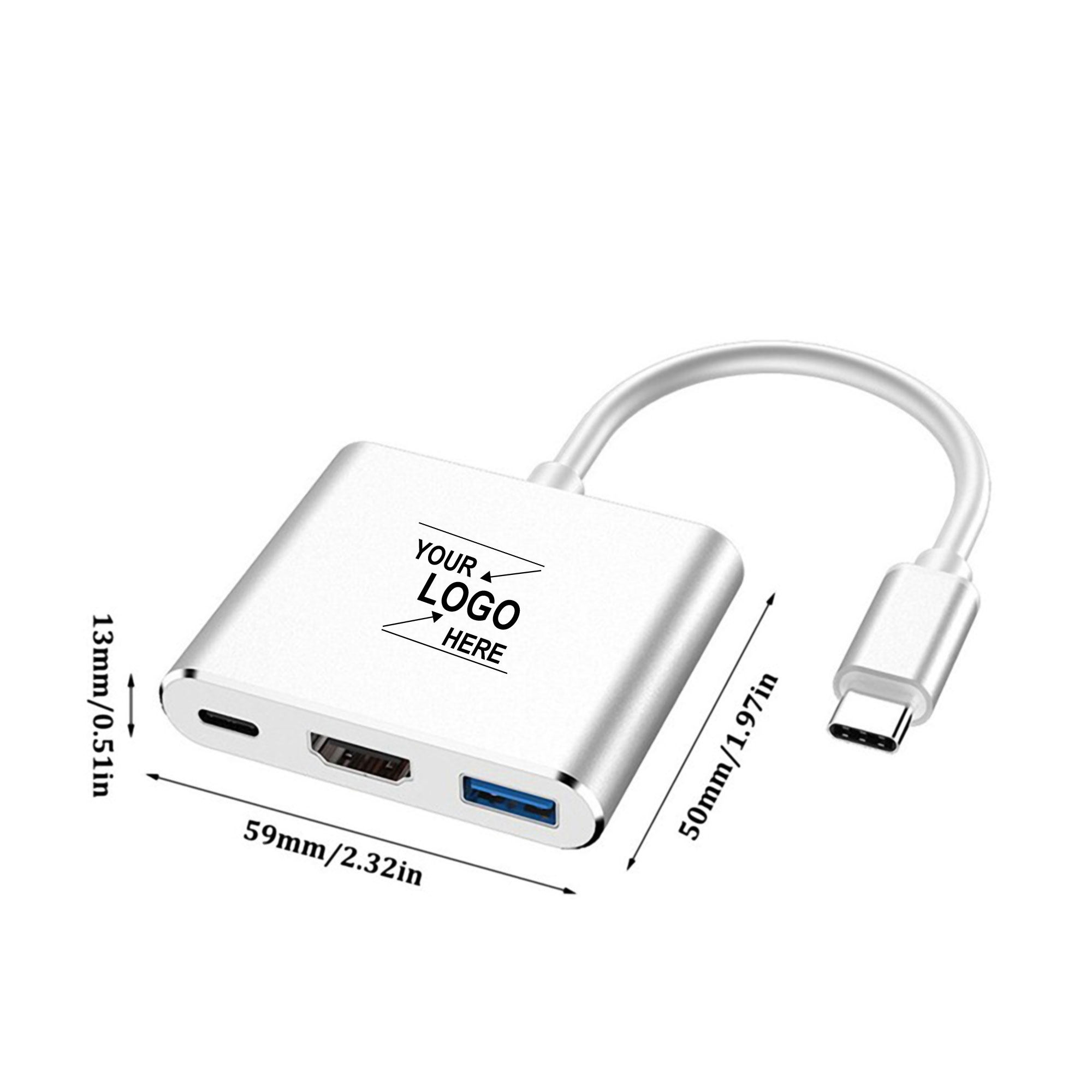 USB-C Hub with HDMI Adapter 4