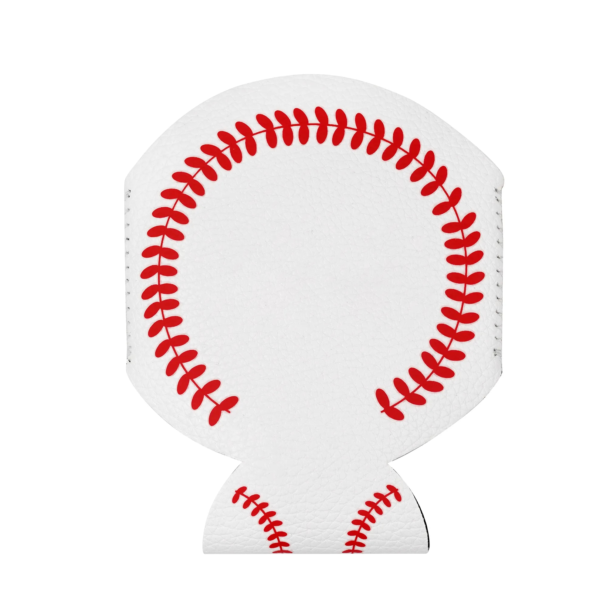 Baseball Skin Can Bottle Cooler Holder