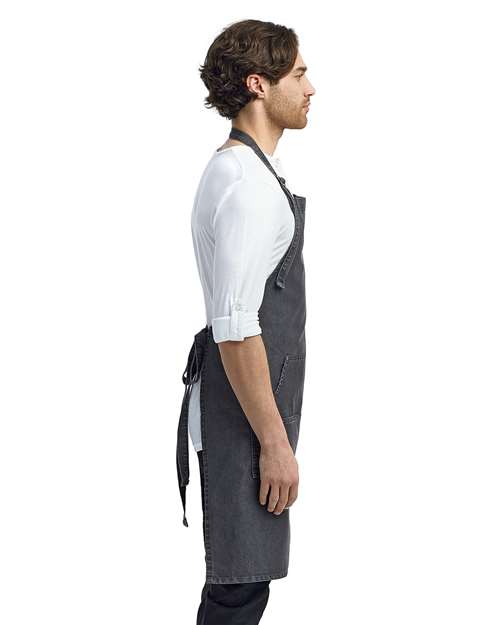 Jeans Stitch Denim Bib Apron - RP126 3