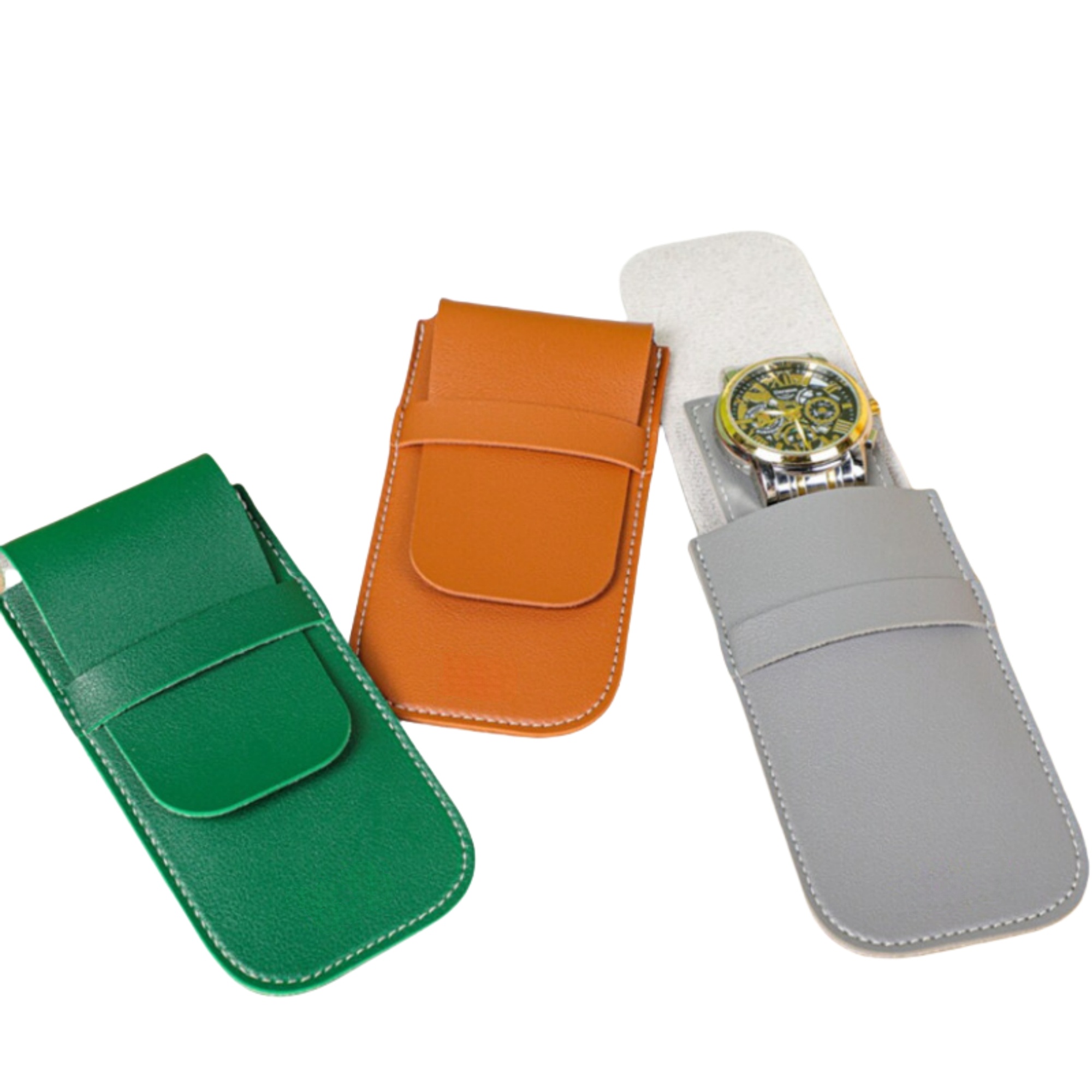 PU Travel Watch Pouch 2