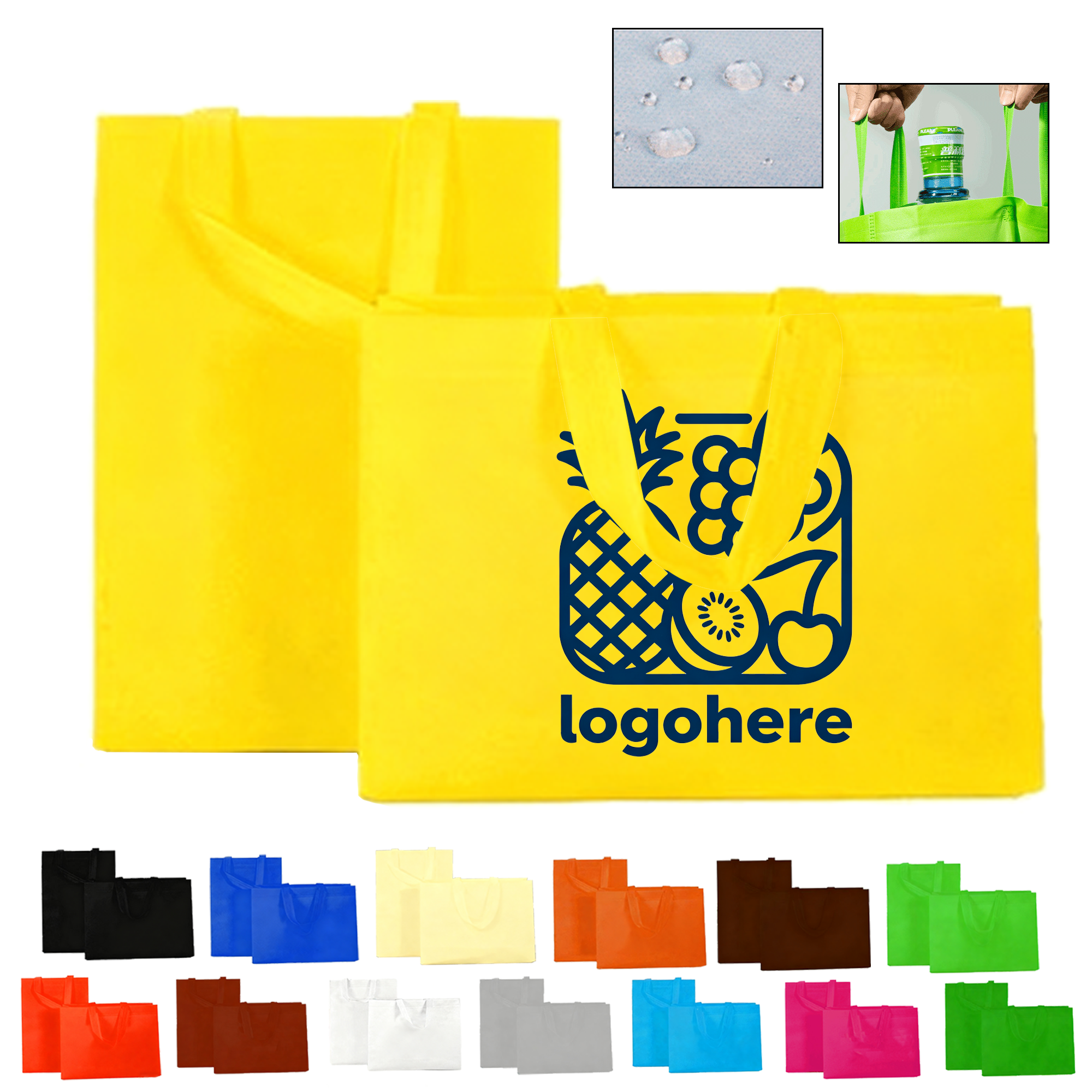 Custom Logo Eco Friendly Shopping Bags 5