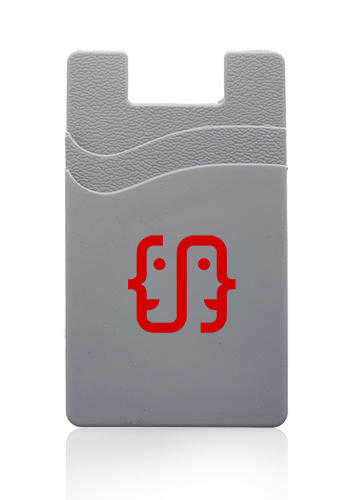 Montego Dual Pocket Silicone Phone Wallets 1