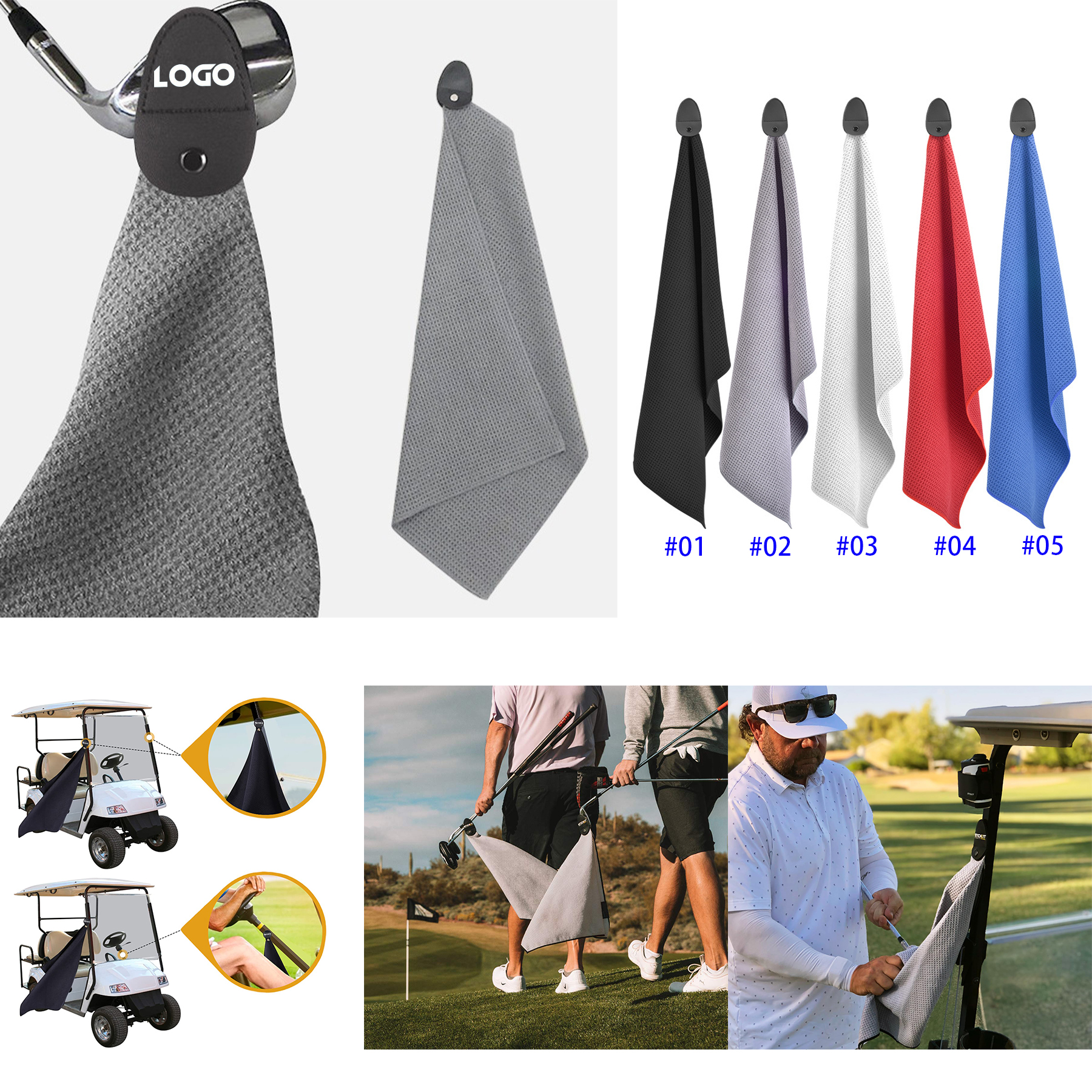 Magnetic Clip for Golf Towel 2